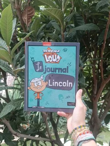 Livre Bienvenue chez les Loud : le journal de Lincoln