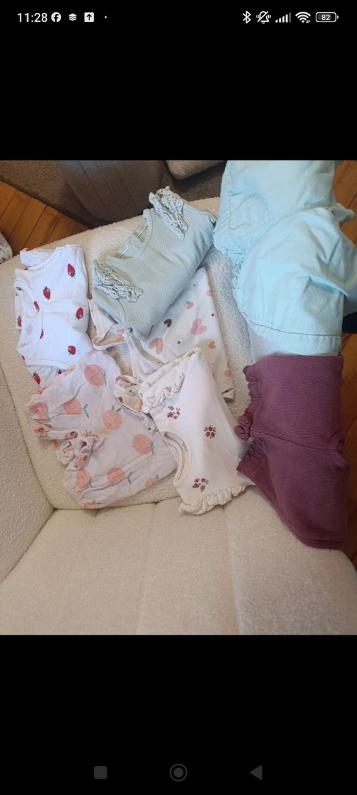 Lot vêtement fille 6 mois - photo numéro 4