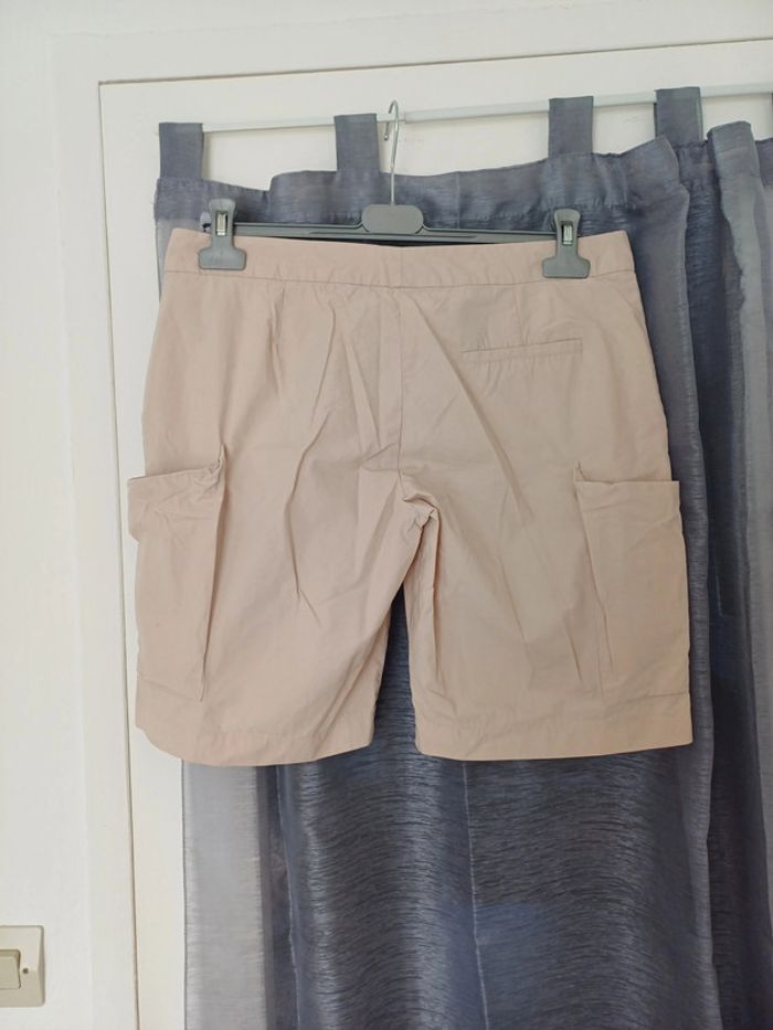Short coton beige taille M - photo numéro 3