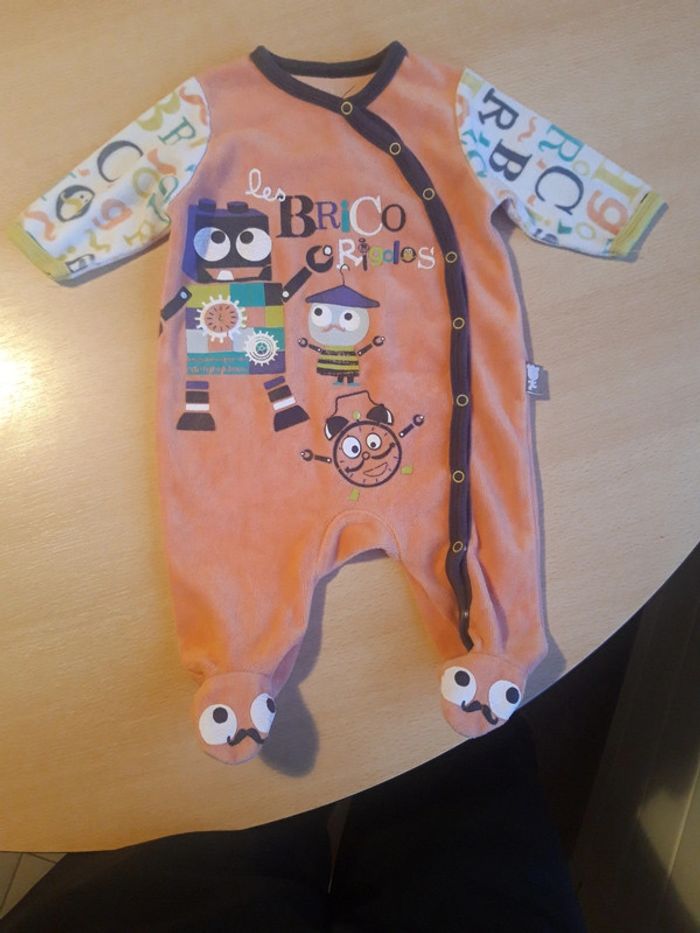 Grenouillère Petit béguin 1 mois