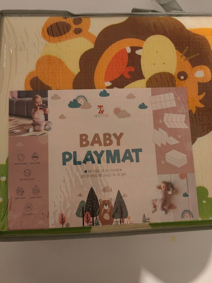 Tapis d'éveil bébé 180cm x 200cm - photo numéro 4