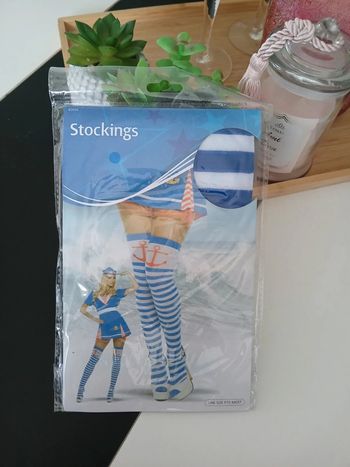 Déguisement Bas thème Marins Neuf🌿💝