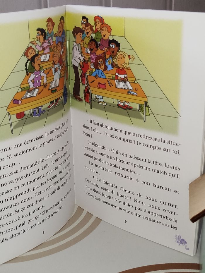 📚Bayard Poche Lulu J'ai peur des mauvaises notes Neuf - photo numéro 2