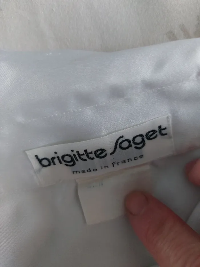 Chemise blanche "Brigitte Saget" - photo numéro 6