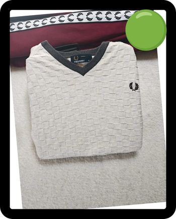 Pull fin décontracté Fred Perry taille M