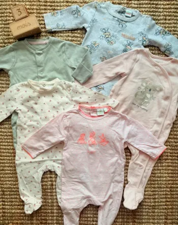 Lot pyjamas 3mois / 60cm
