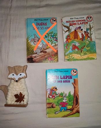 Livres Disney ancienne collection