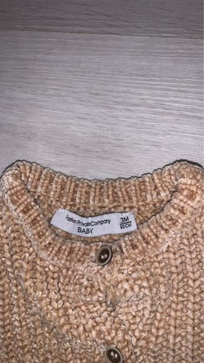 Gilet bébé fille - photo numéro 2