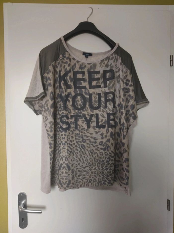 Tee shirt mailles pull