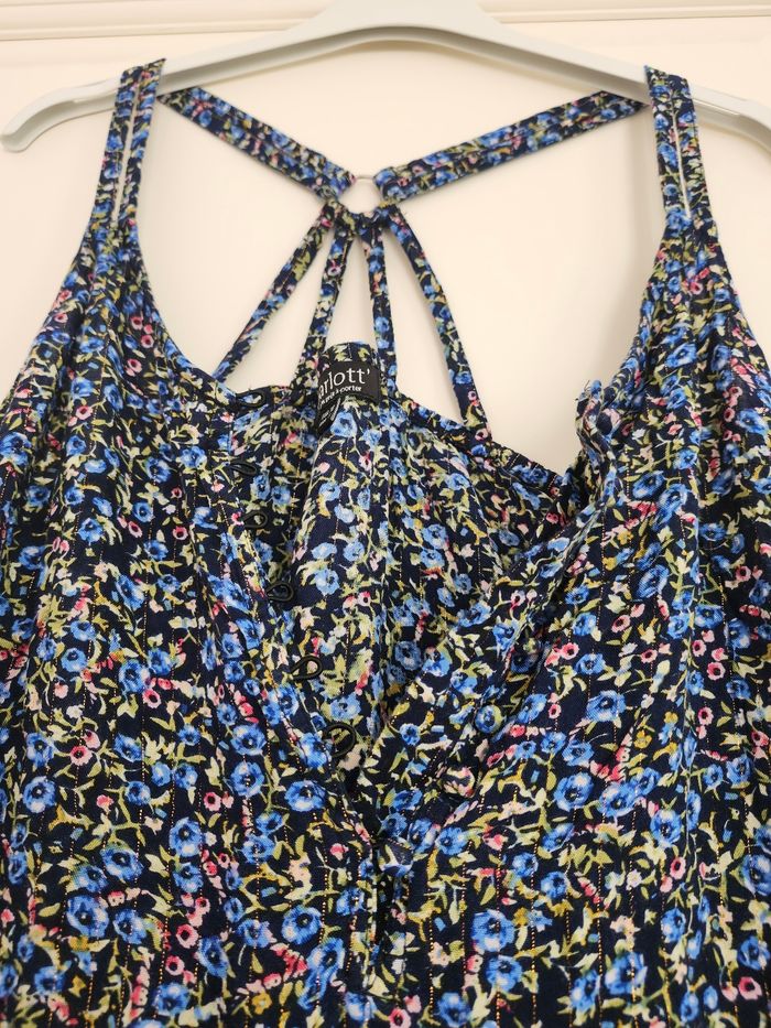 Combishort fleurie Charlott' taille S - photo numéro 4