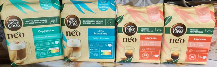 Cafetiere neo et 3 paquets de dosette au choix - photo numéro 3