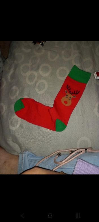 Lot chaussettes  de Noël neuve
