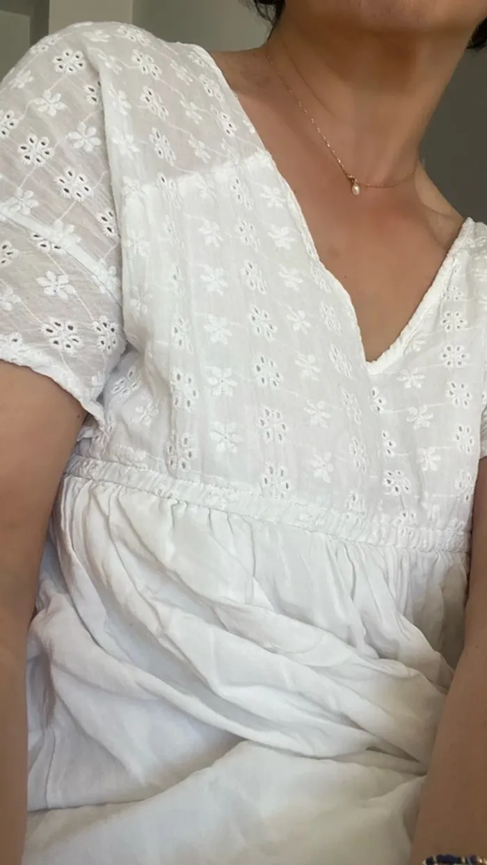 La petite robe blanche
