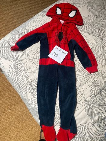 Déguisement spider man 24 mois