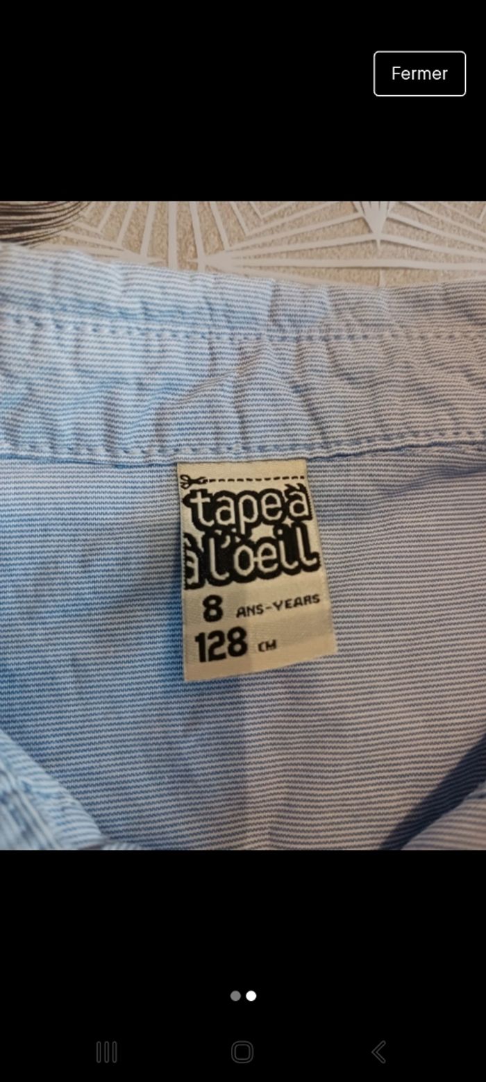Chemise 8 ans - photo numéro 2
