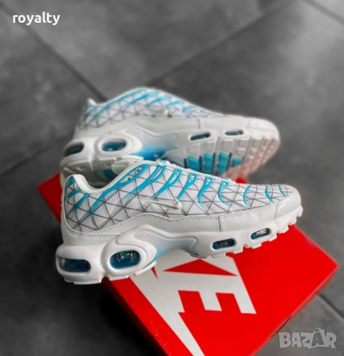 Nike tn marseille blanc bleu 43 - photo numéro 4