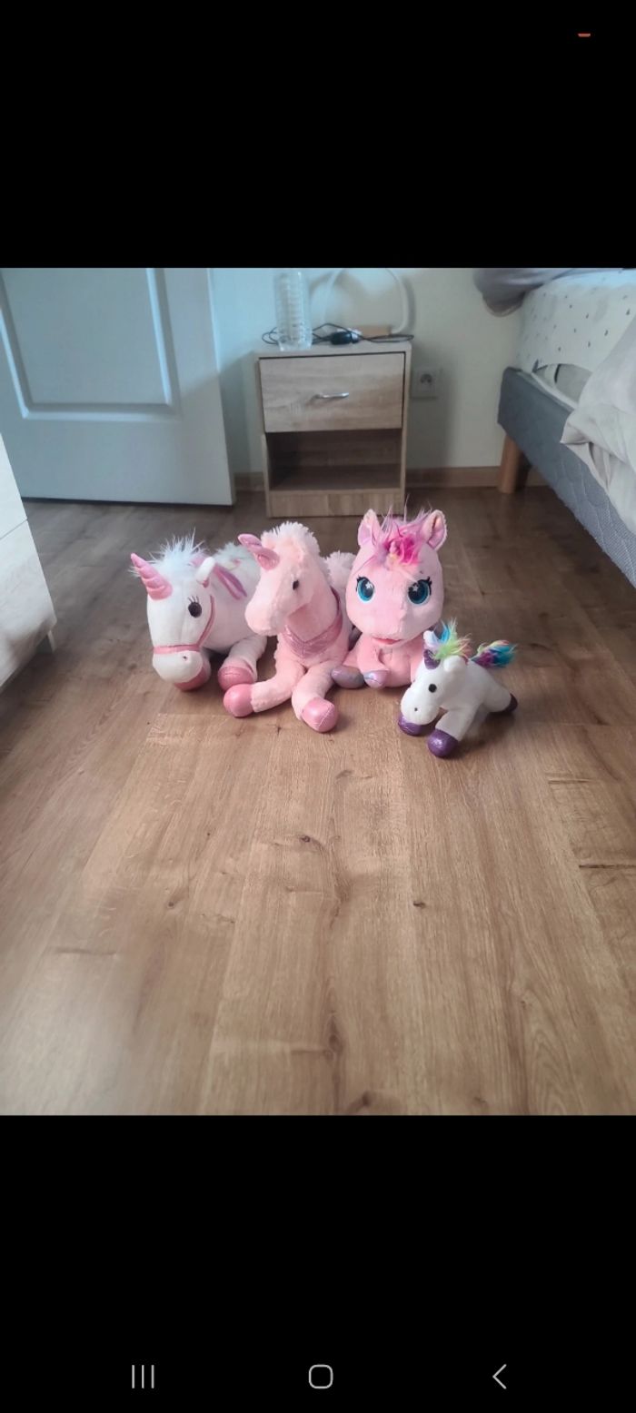 Peluche licorne