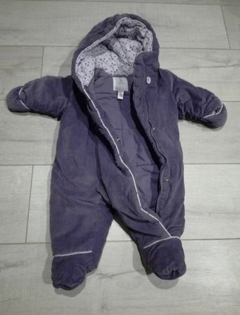 Combi pilote mixte violette 3 mois obaibi