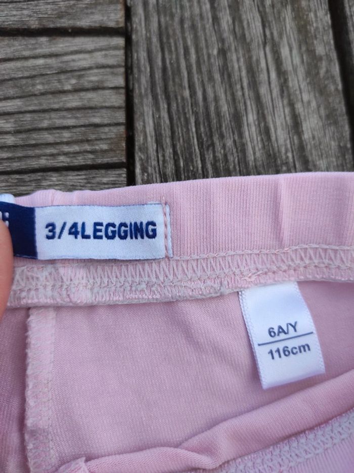 Legging 3/4 fille 6 ans - photo numéro 2