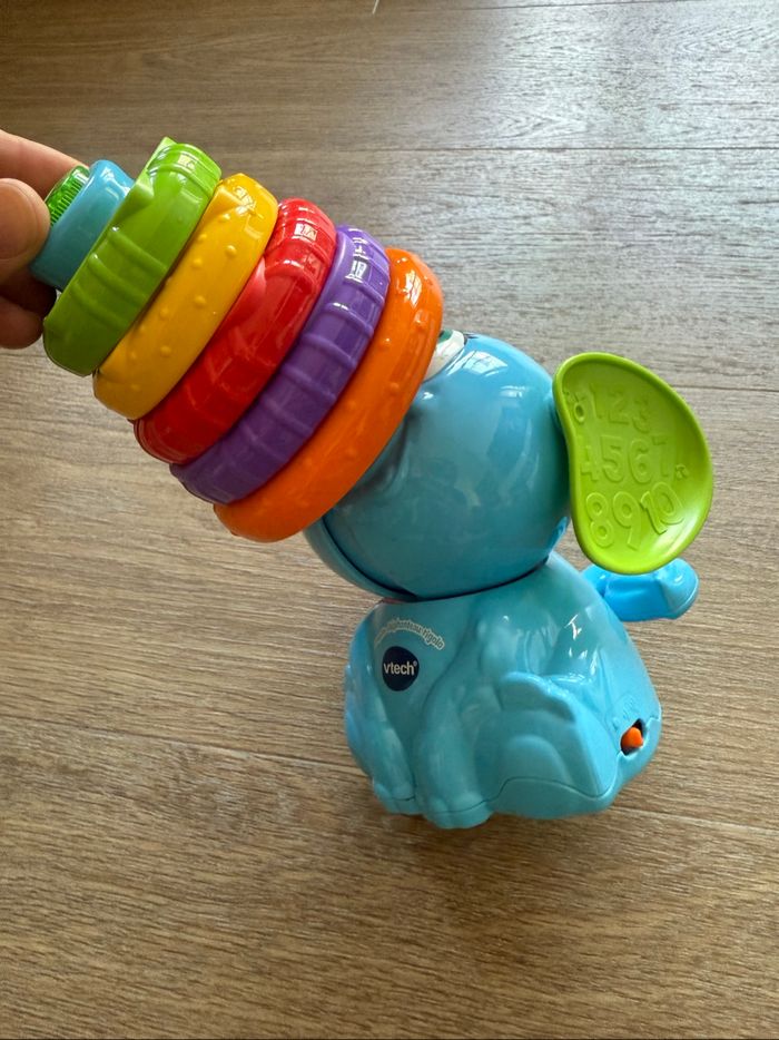 Anneaux à empiler éléphanteau vtech - photo numéro 3