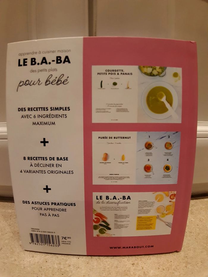 Livre de recettes bébé Le B.A.-B.A. pour bebe - photo numéro 2