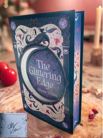 Limited exclusive signed Fairyloot The Glittering Edge