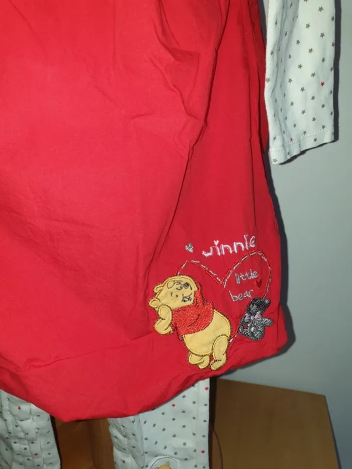 Ensemble robe et combinaison Winnie 12 mois - photo numéro 4