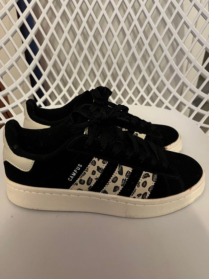 Basket adidas campus léopard - photo numéro 3