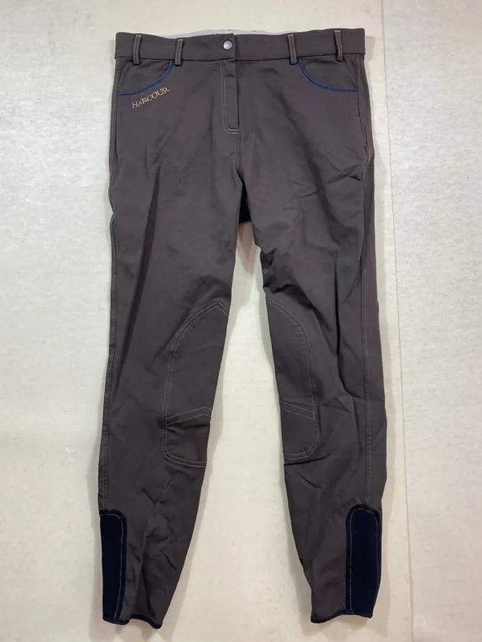 Pantalon Harcour – Marron – Taille 44 - photo numéro 4
