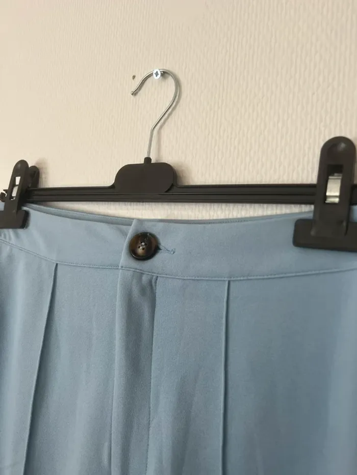 Pantalon fluide bleu - photo numéro 4