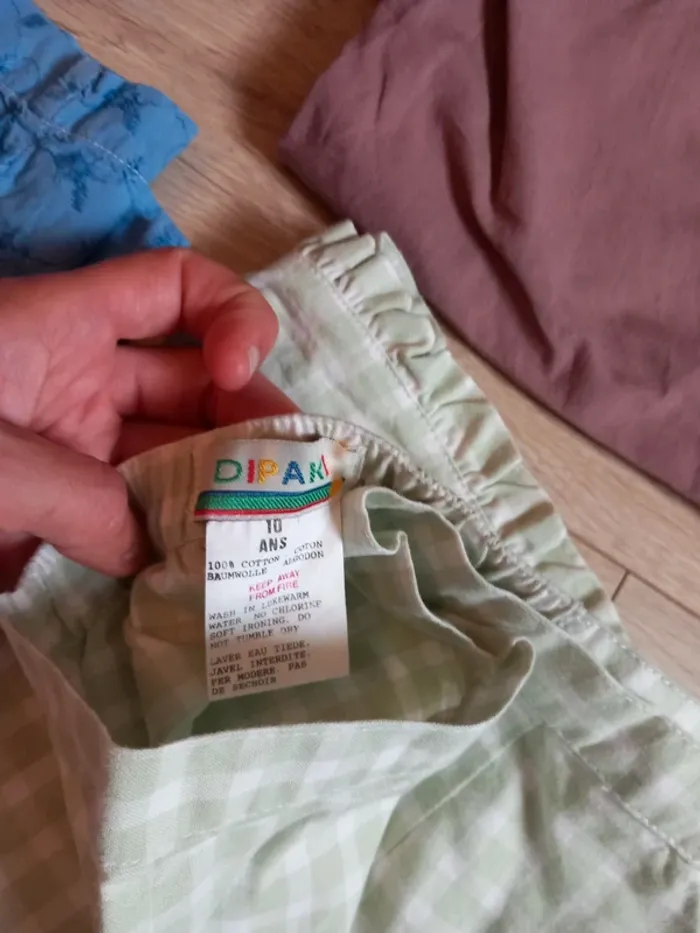Lot 3 shorts coton fille (10 ans) - photo numéro 5