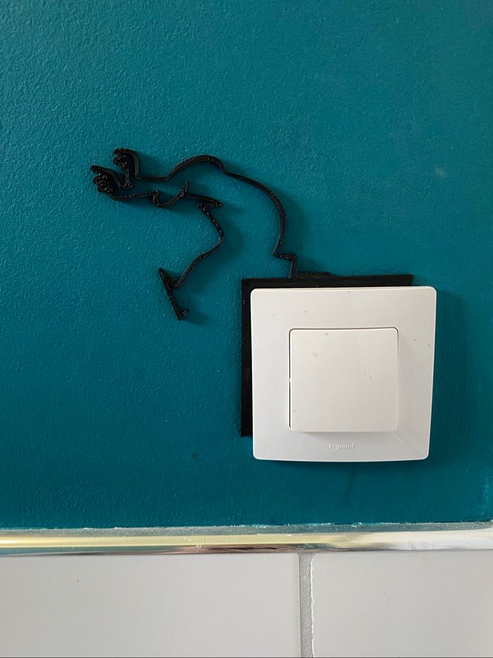Décoration d’interrupteur la Linea - photo numéro 3