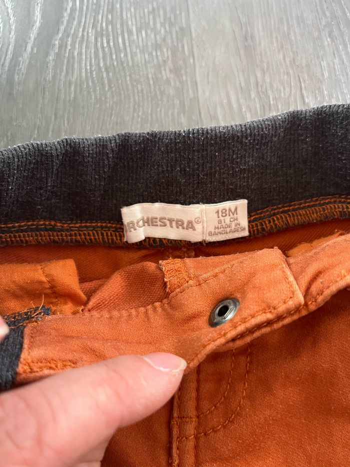 Lot 2 pantalons garçon Orchestra - photo numéro 2