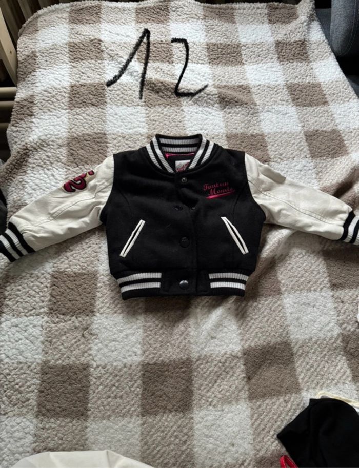 Veste teddy / bomber Tout un Monde – Taille 12 mois