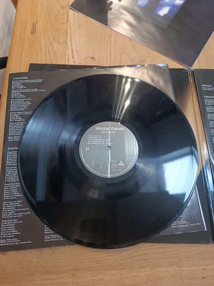 Mylène Farmer double vinyles 33 tours - photo numéro 5