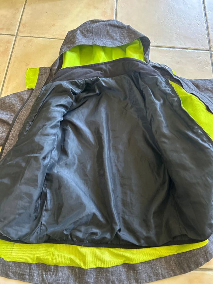 Manteau parka avec veste amovible/reversible queshua 10 ans - photo numéro 4