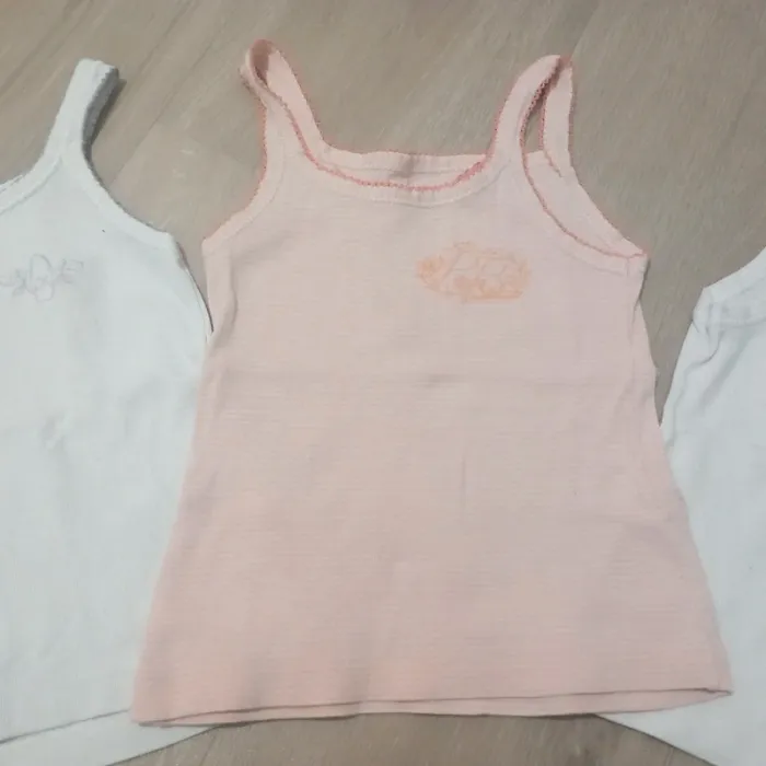 Lot de 3 débardeurs sous vêtements 18-24 mois - photo numéro 2