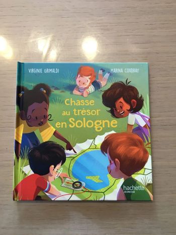 Livre chasse au trésor en Sologne