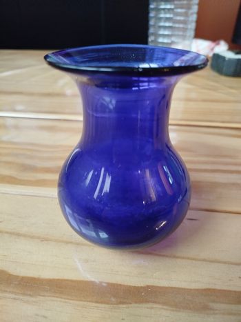 Vase bleu 