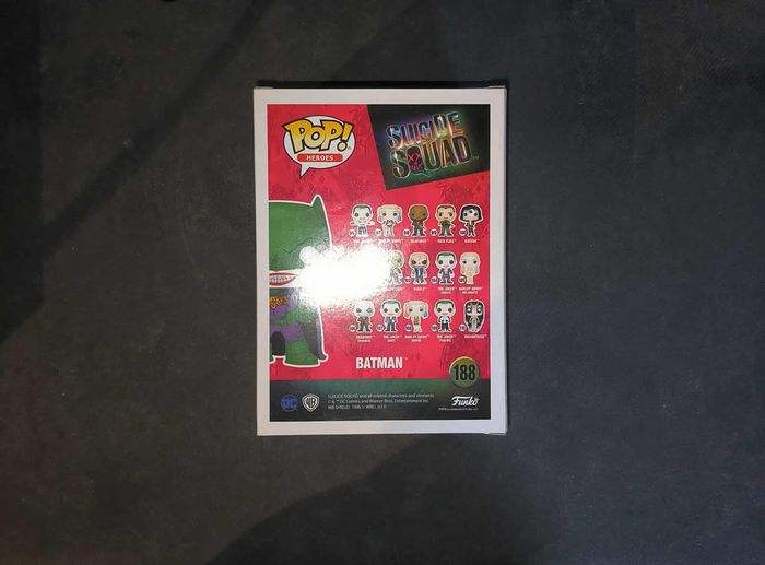 Figurine Funko Pop / Batman 188 / Suicide Squad / Dc Comics / Summer Convention 2017 Exclusive - photo numéro 2