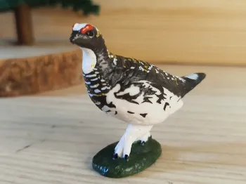Figurine oiseau poule d'eau Animal de la campagne