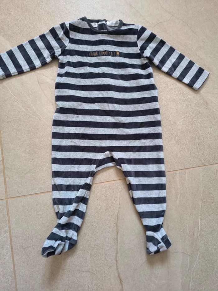 Pyjama Marèse 12 Mois velours