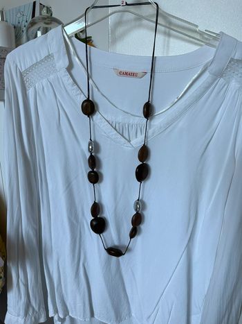 Collier /sautoir en bois