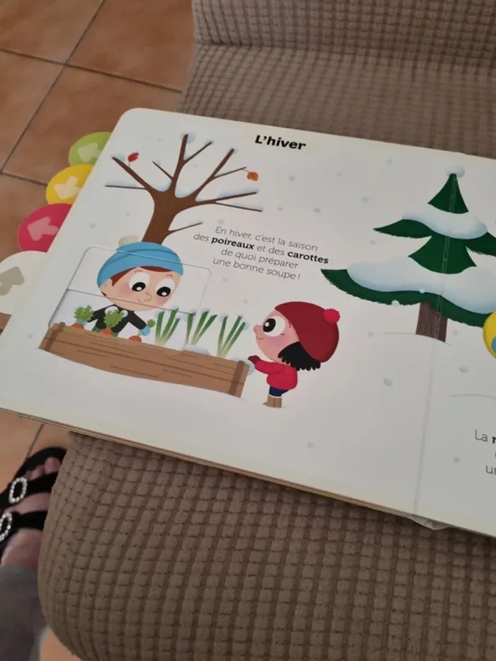Livre "les saisons" mon premier doc animé - photo numéro 7