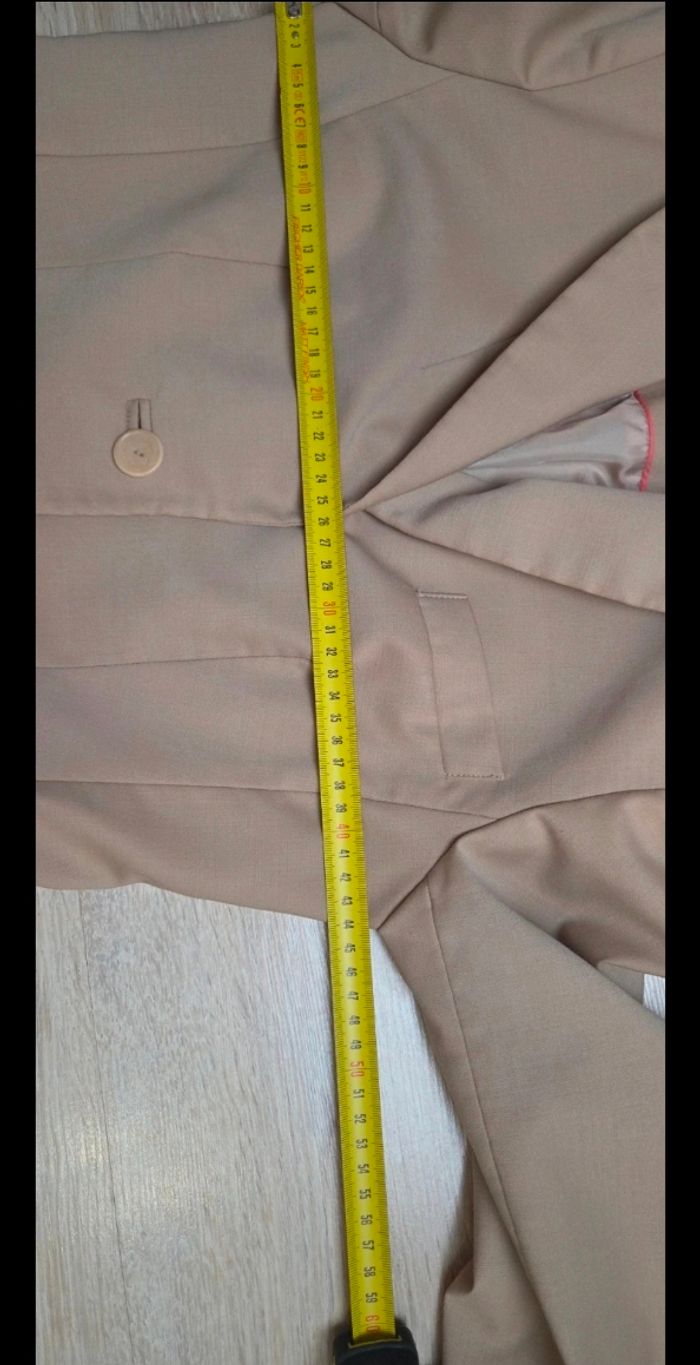 Blazer beige Un jour Ailleurs taille 36 en très bon état - photo numéro 10