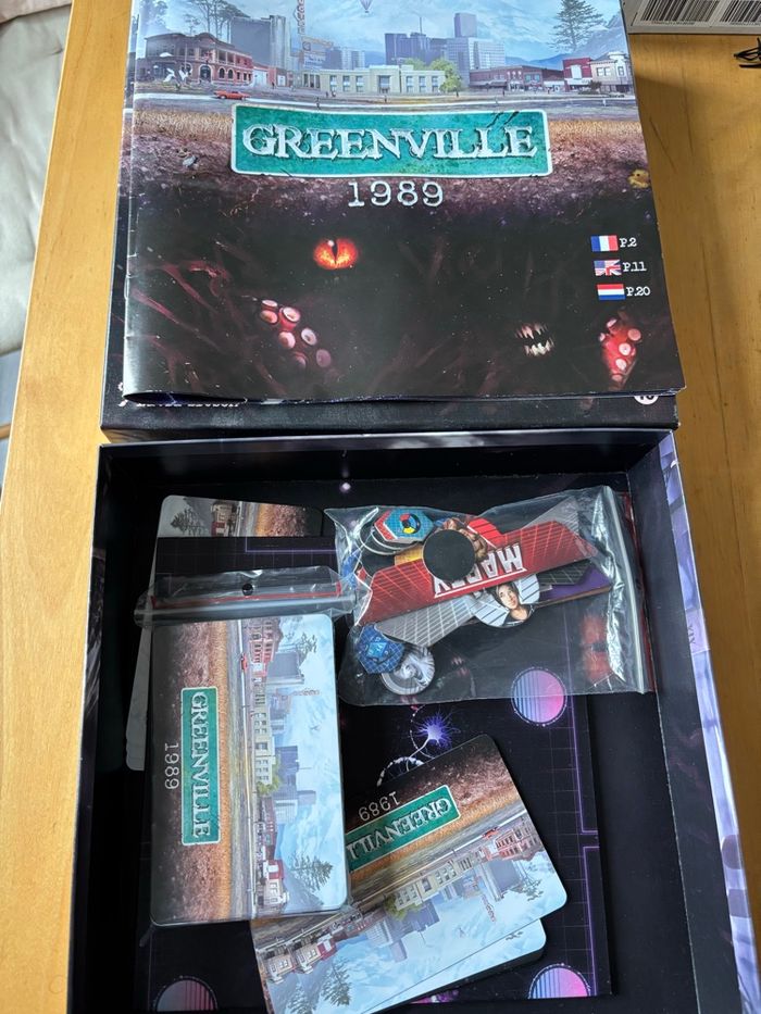 Jeu société Greenville 1989 neuf - photo numéro 2