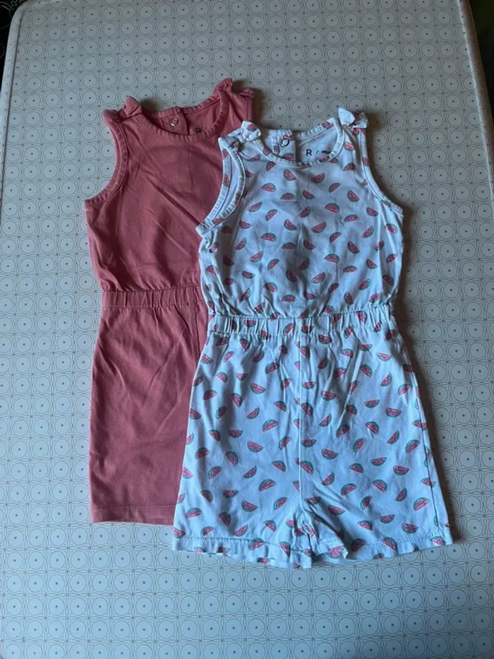 Lot 2 Combi short coton