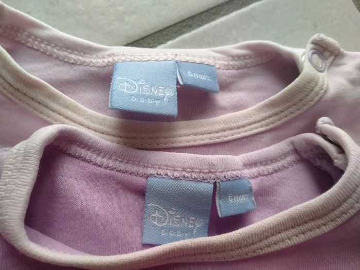 Lot de 2 bodys manches longues. Disney baby. Bébé 6 mois - photo numéro 7