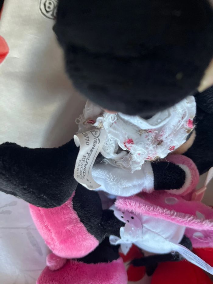 Lot 2 petites peluches Minnie - photo numéro 2