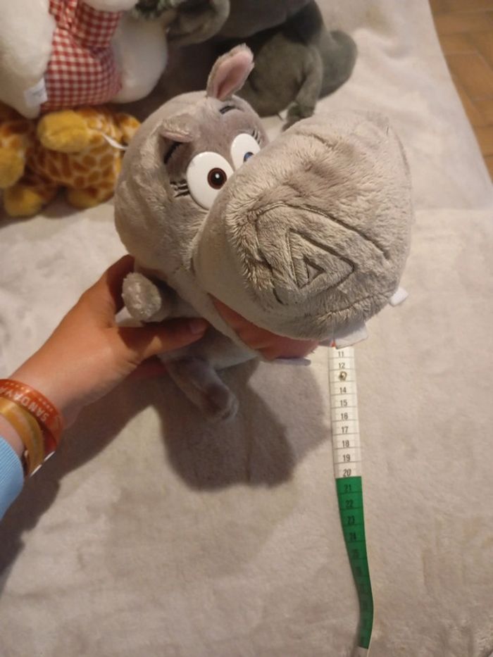 Peluche hippo madagascar